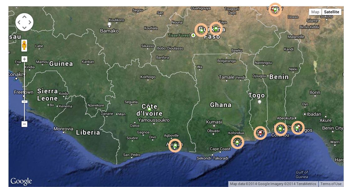 Drawing the Map of West African Internet - IMDEA Networks : IMDEA Networks